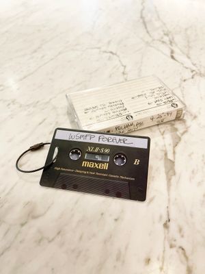WSMFP Maxell Tape Luggage Tag