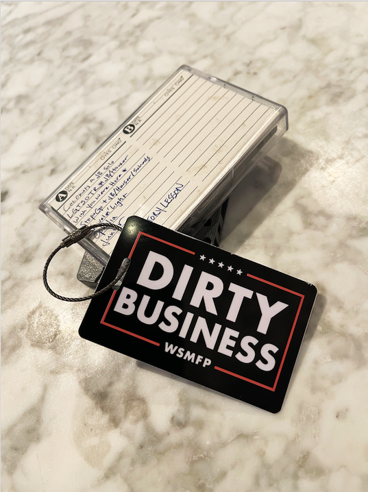 Dirty Business Luggage Tag