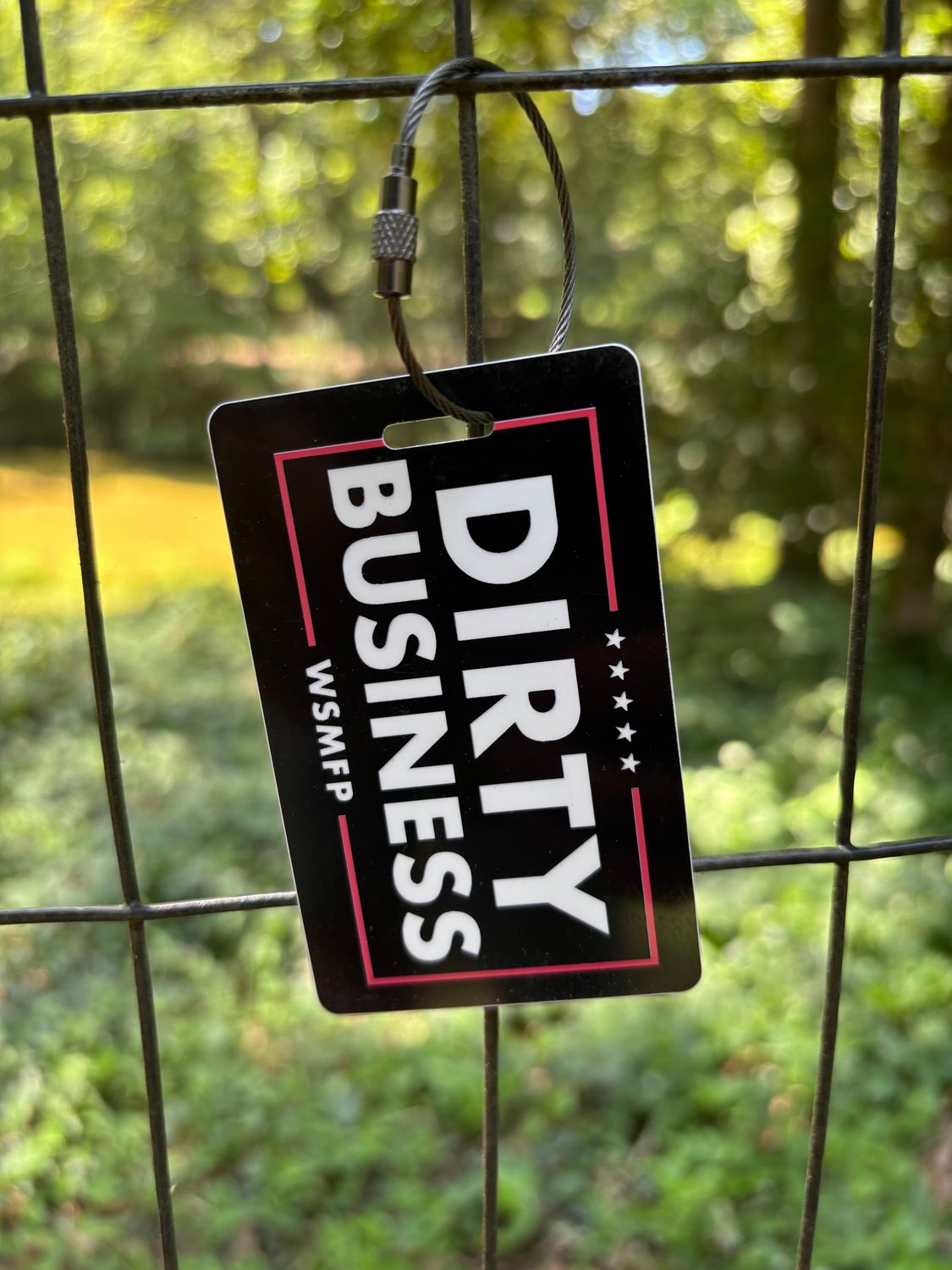 Dirty Business Luggage Tag