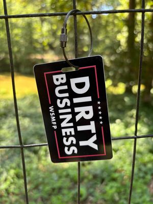 Dirty Business Luggage Tag