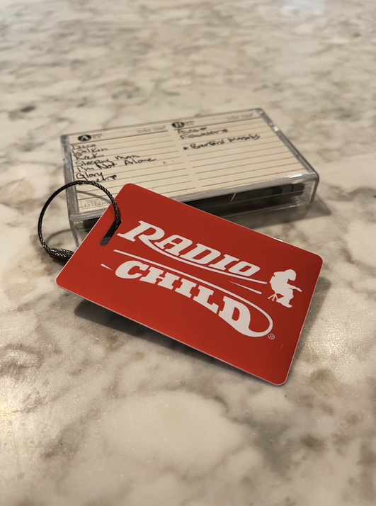 Radio Child 2 Luggage Tag