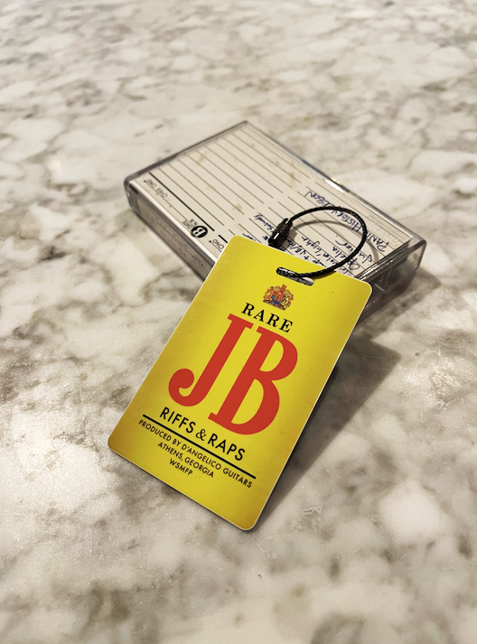 Rare JB Riffs &amp; Raps Luggage Tag