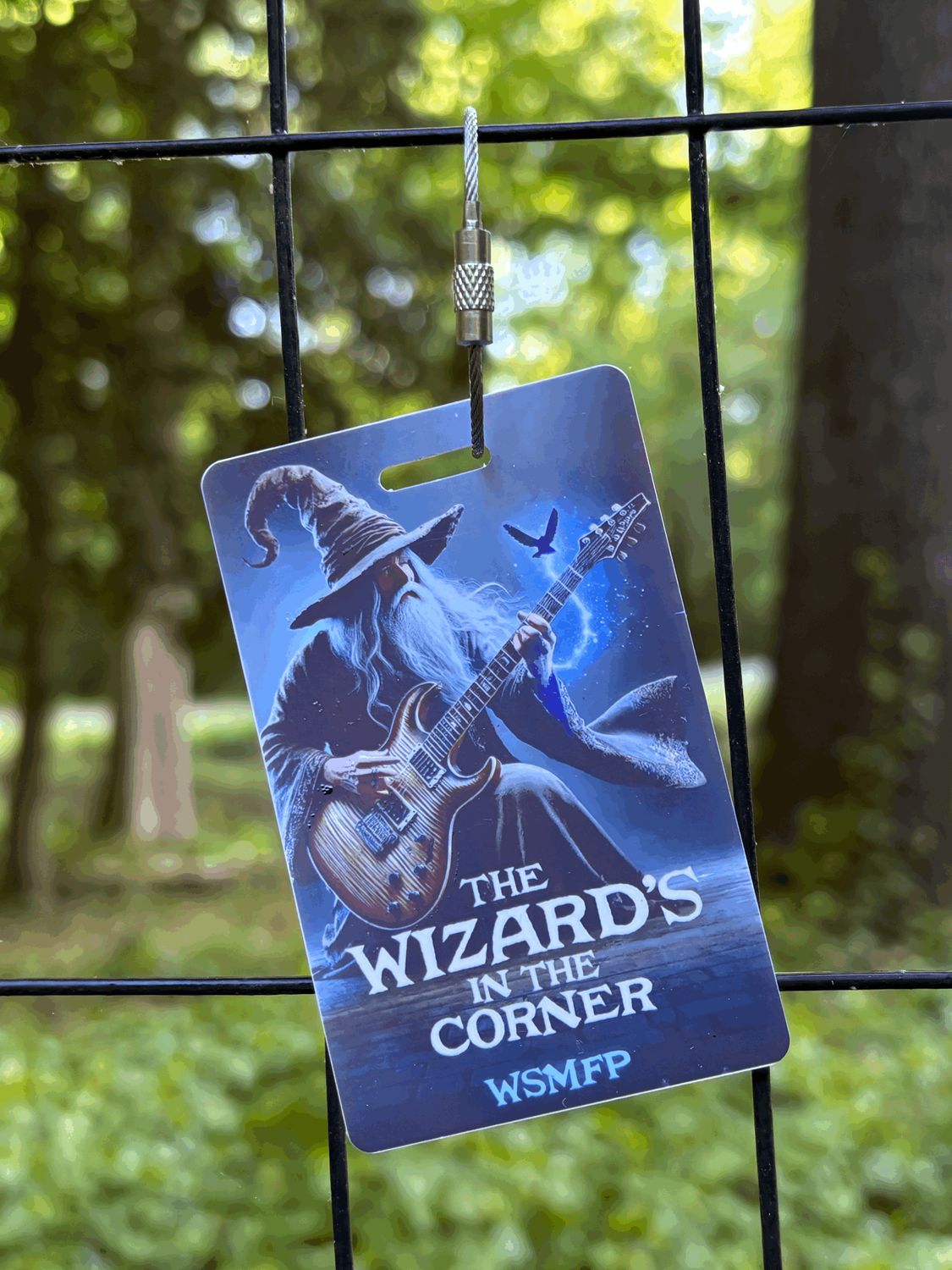 Wizard's in the Corner Luggage Tag