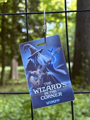 Wizard's in the Corner Luggage Tag
