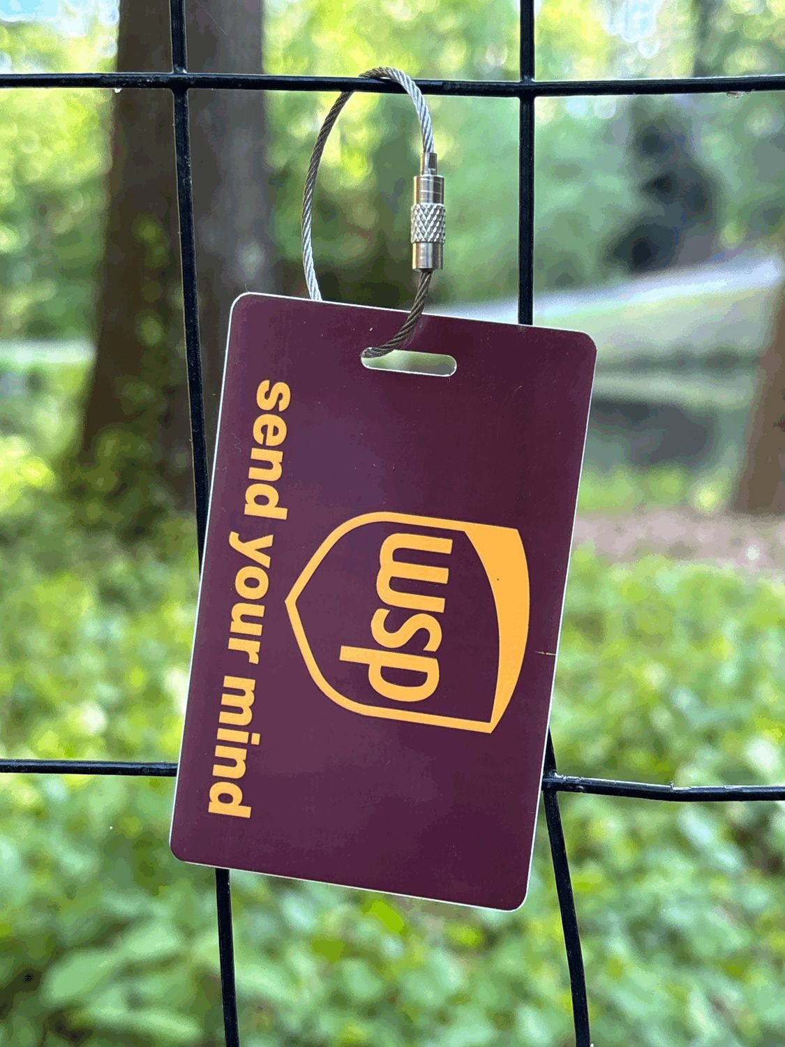 Send Your Mind Luggage Tag