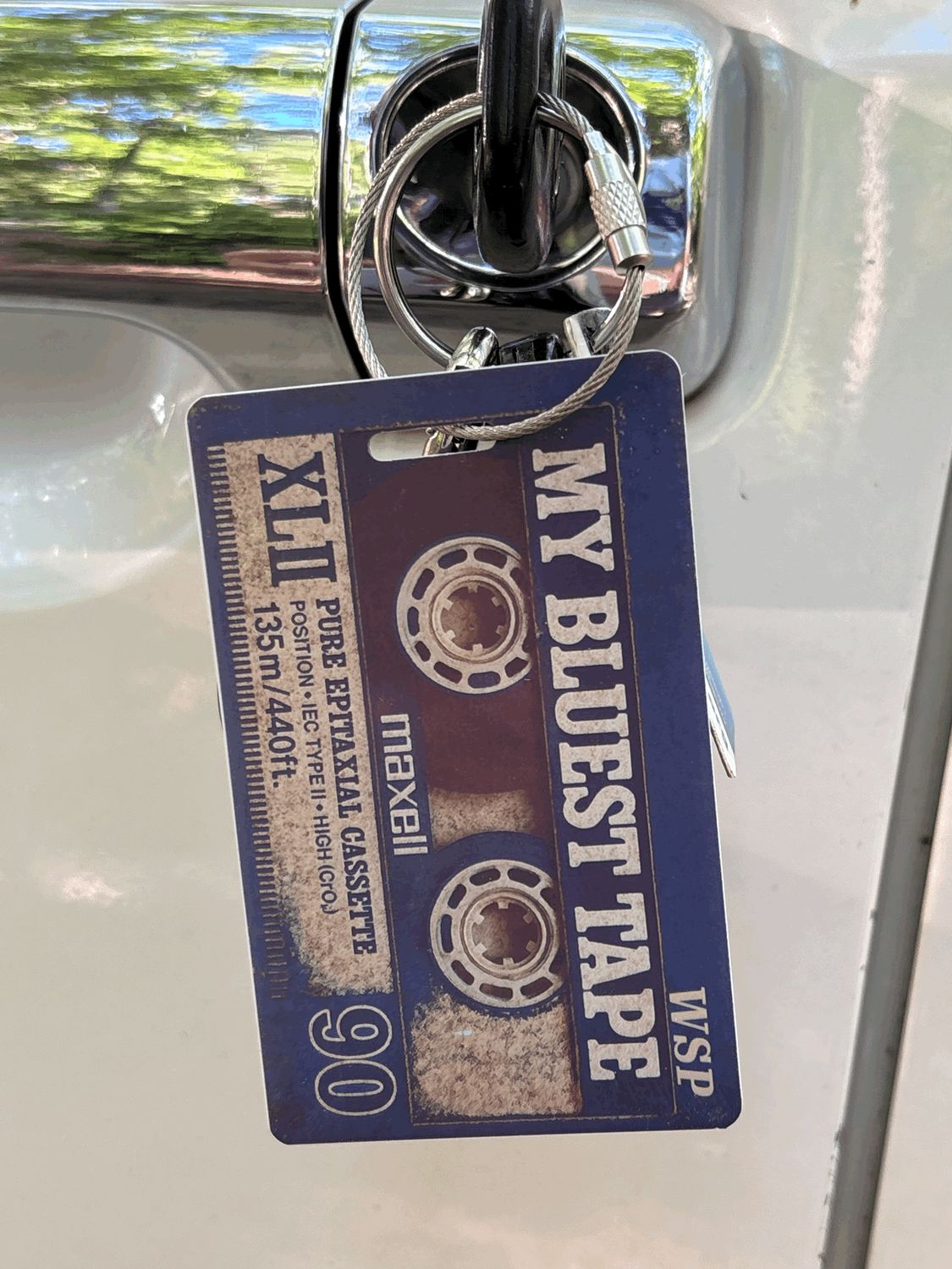 Bluest Tape Luggage Tag