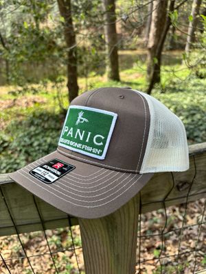 Bear’s Gone Fishin’ 1 Brown/Cream Trucker Hat