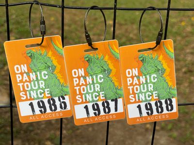 On Panic Tour Since--Custom Luggage Tag