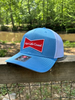 Ain't Life Grand 1 Light Blue/White Trucker Hat