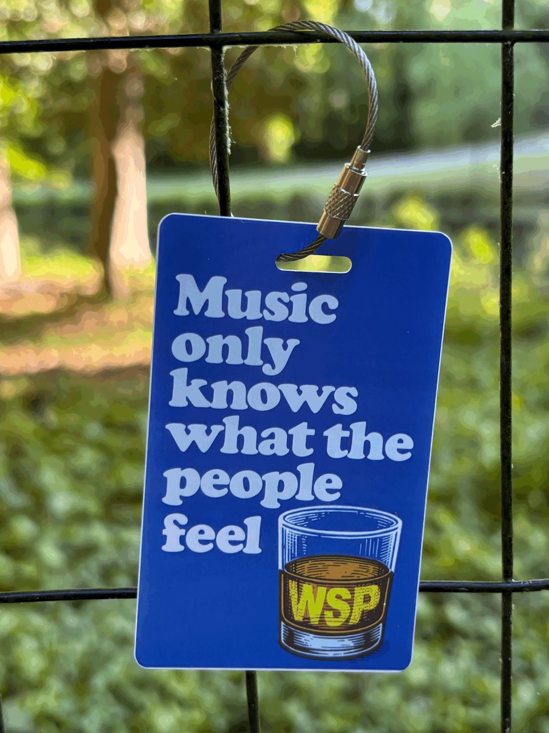 Music Only Knows Luggage Tag