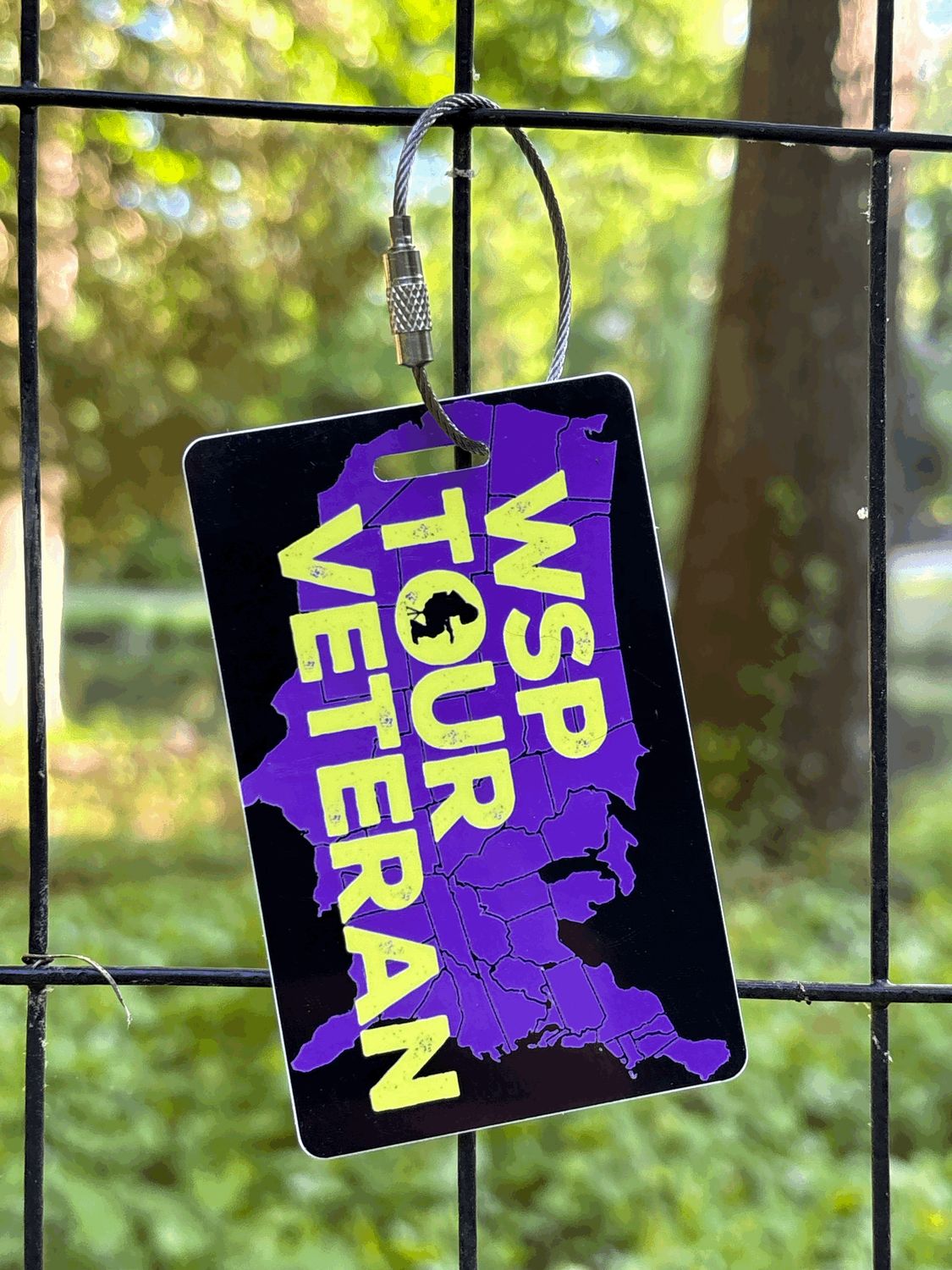 WSP Tour Veteran Luggage Tag