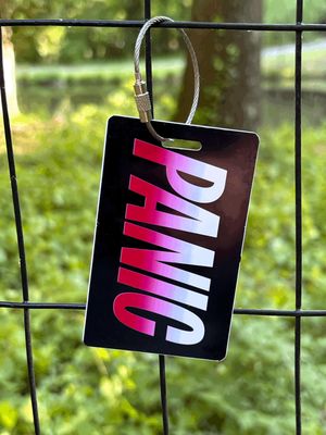 PANIC Gradient Luggage Tag