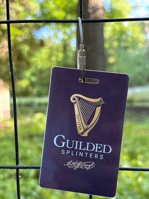 Guilded Splinters 2 Luggage Tag