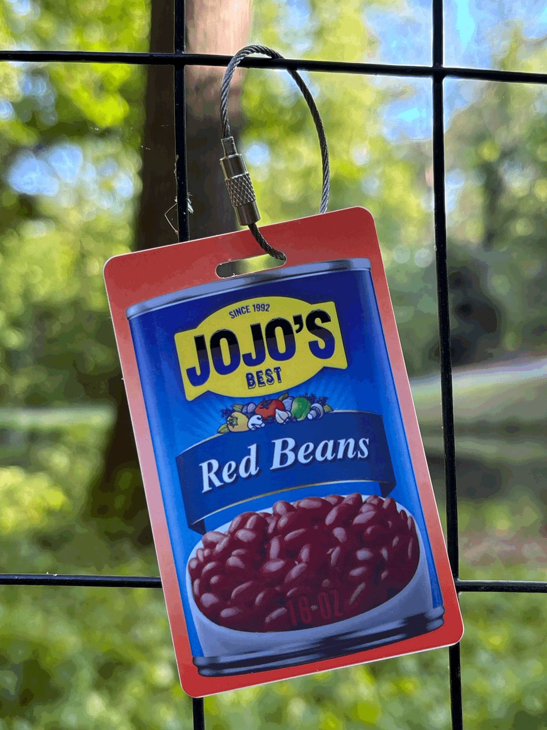 JoJo's Red Beans Luggage Tag