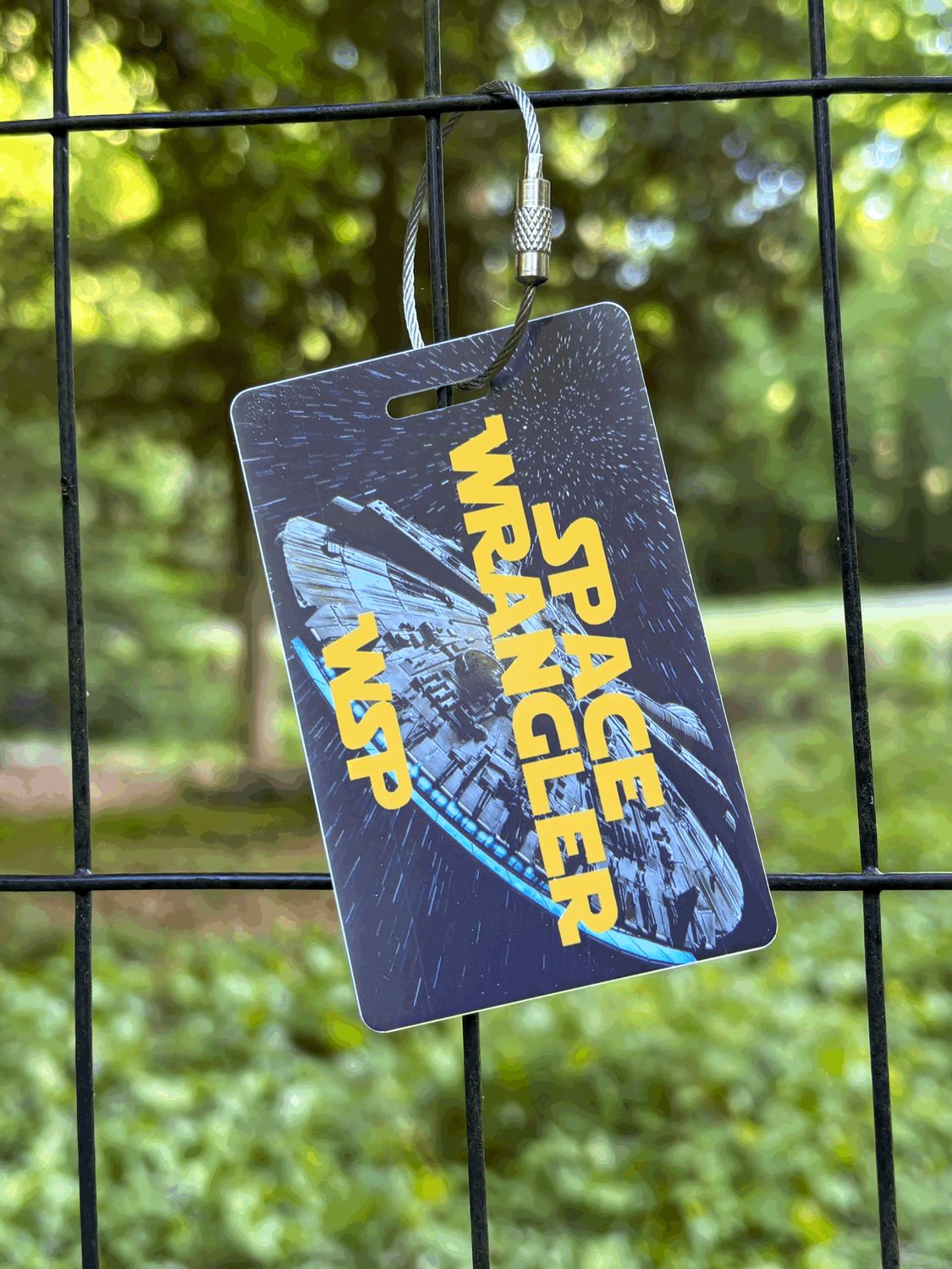 Space Wrangler Luggage Tag