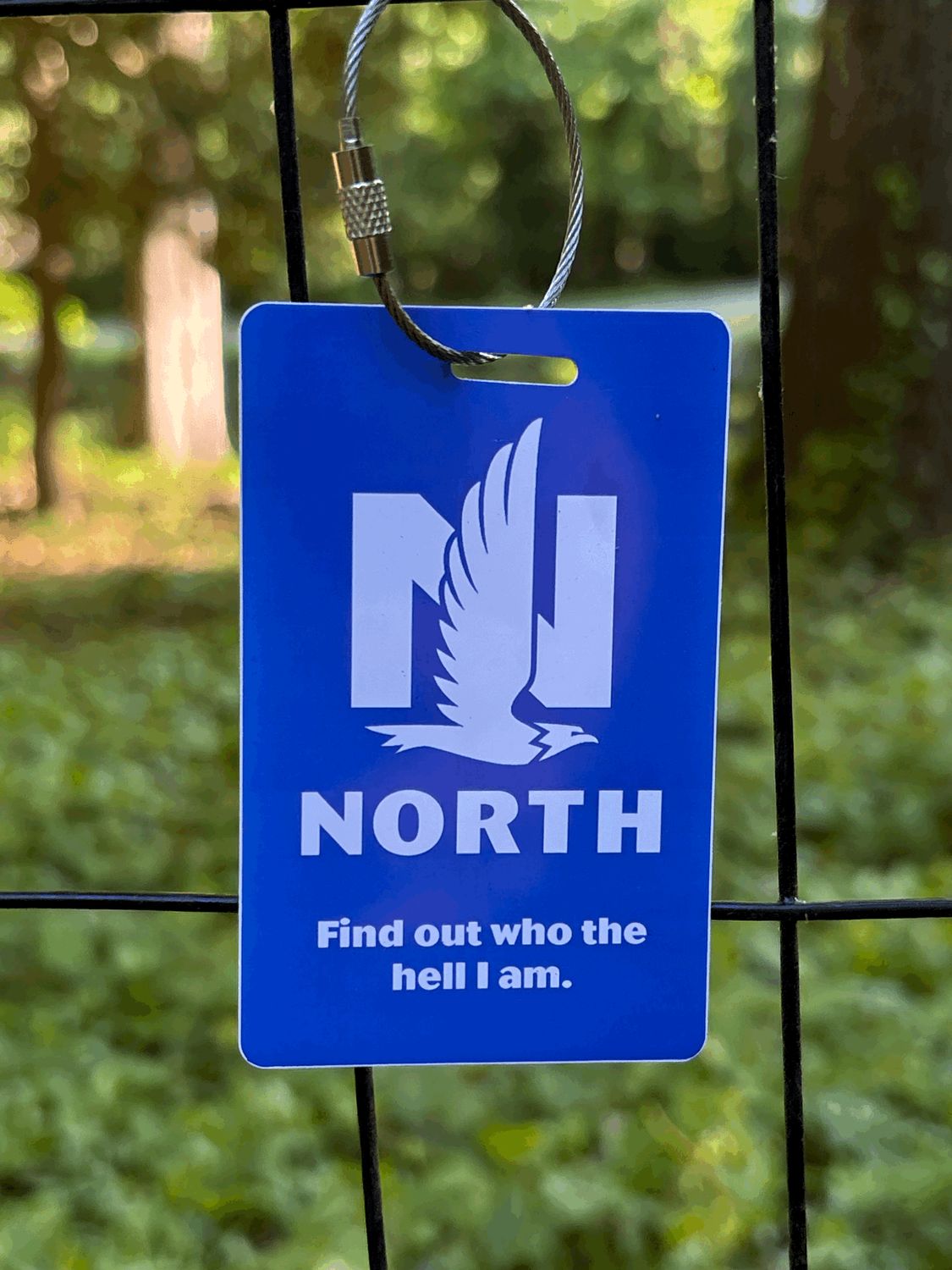 North Luggage Tag