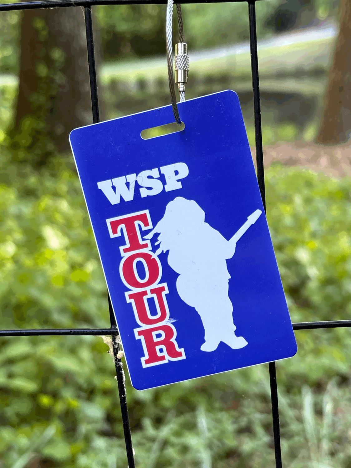WSP Tour Dave Luggage Tag