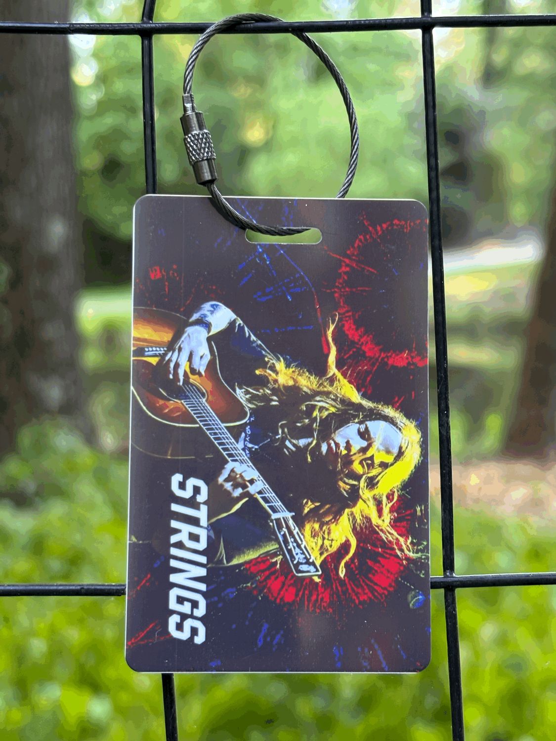Billy STRINGS Image Luggage Tag