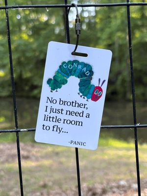 Conrad Caterpillar Luggage Tag