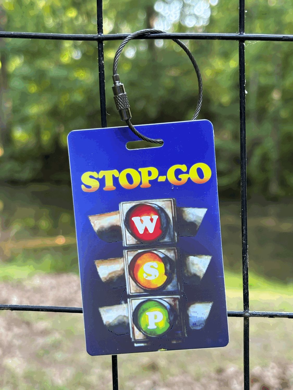 Stop-Go Luggage Tag