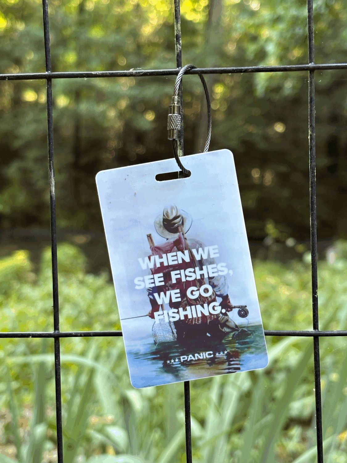 When We See Fishes Luggage Tag