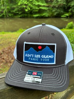 Ain't Life Grand Panic Tour Gray/White Trucker Hat