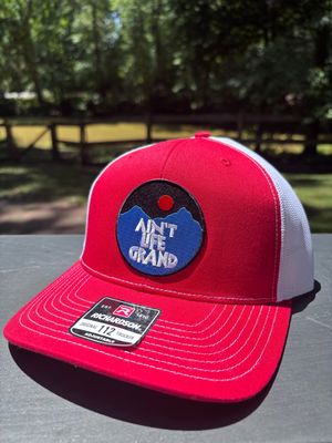 Ain't Life Grand 2 Red/White Trucker Hat