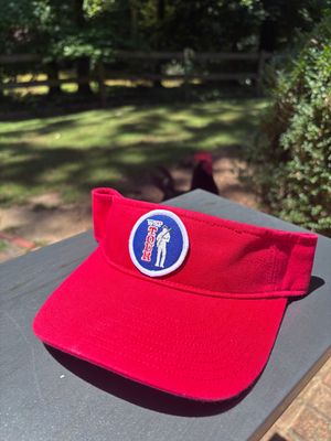 WSP Tour Red Athletic Visor