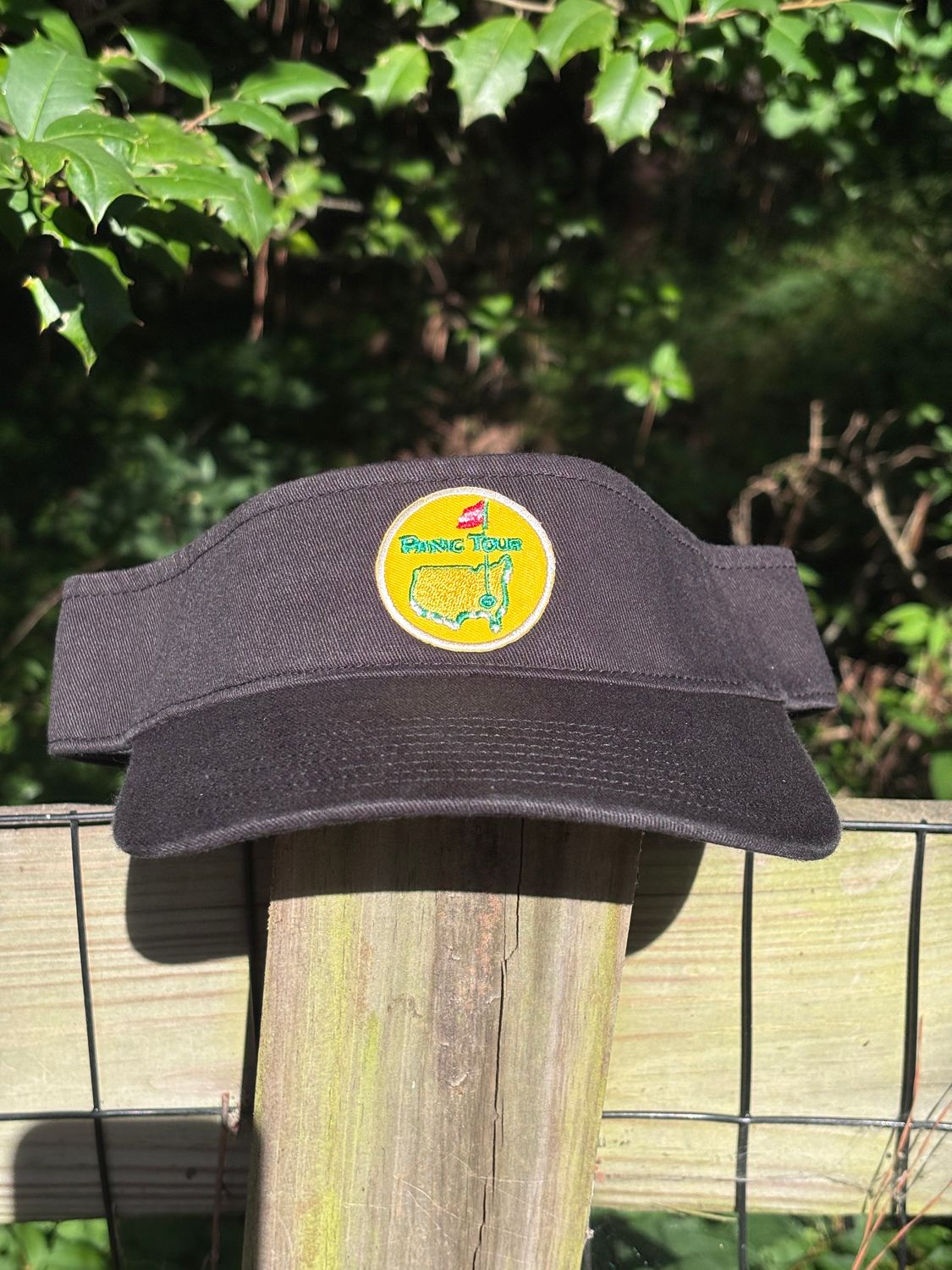 Panic Tour 2 Black Athletic  Visor