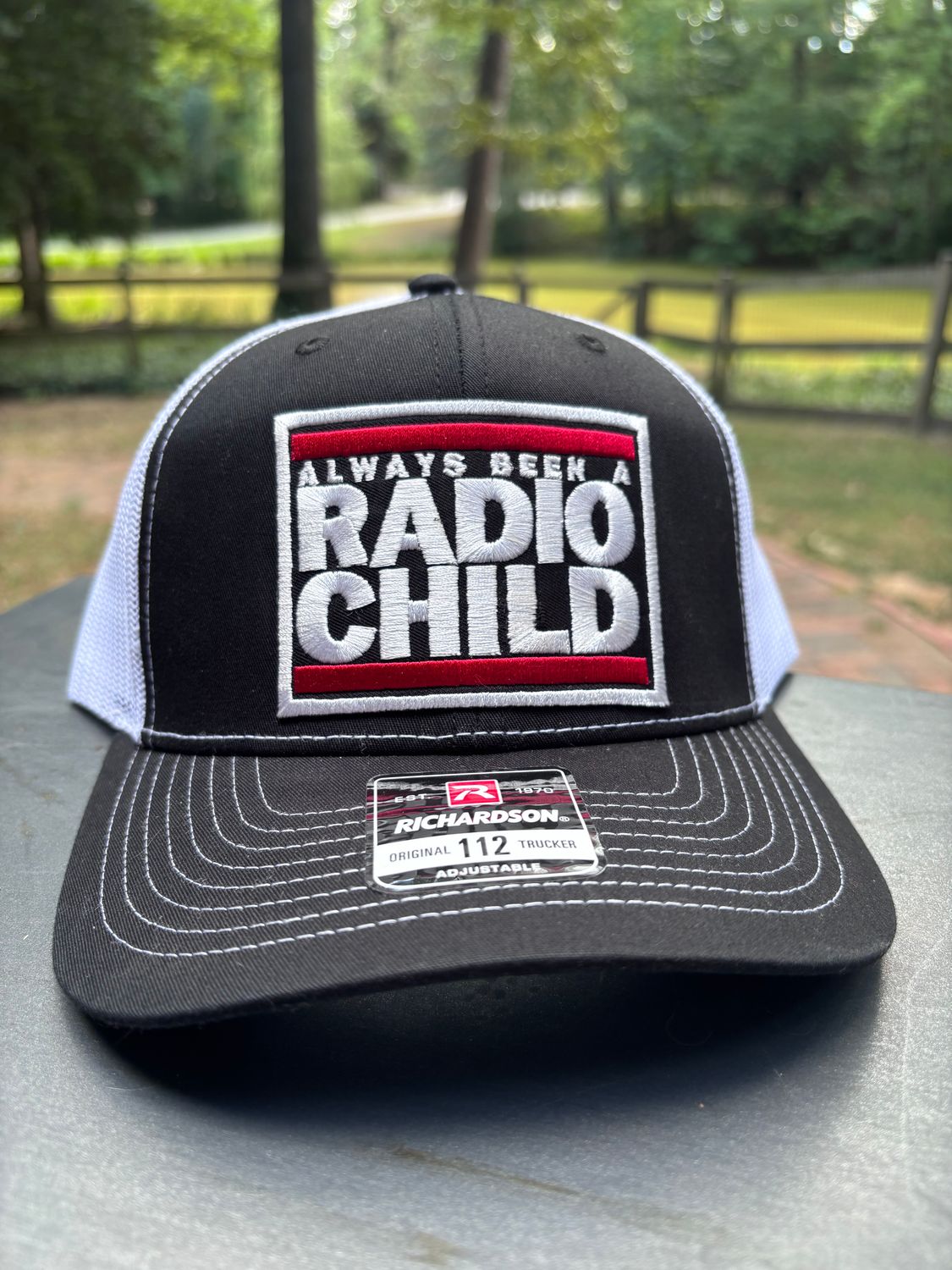 Radio Child Black/White Trucker Hat