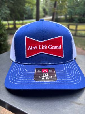 Ain't Life Grand Royal Blue/White Trucker Hat