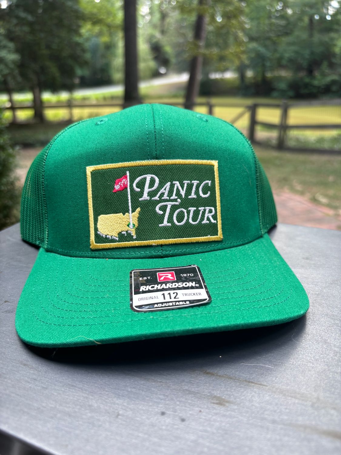 Panic Tour 1 Green Trucker Hat