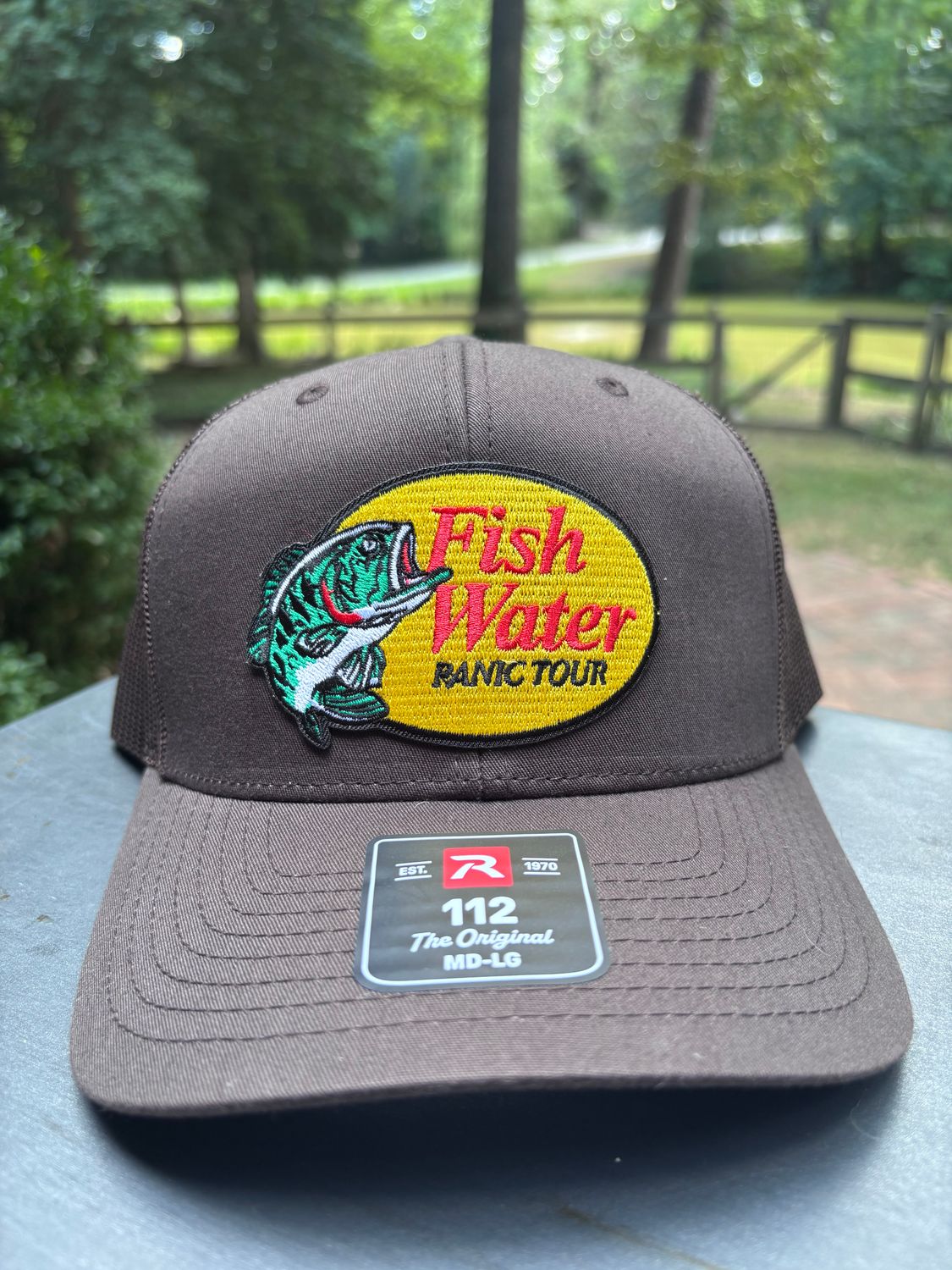 Fishwater 1 Chocolate Brown Trucker Hat