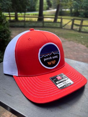 Porch Song Orange/White Trucker Hat