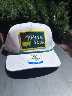 Panic Tour 1 White Athletic Hat