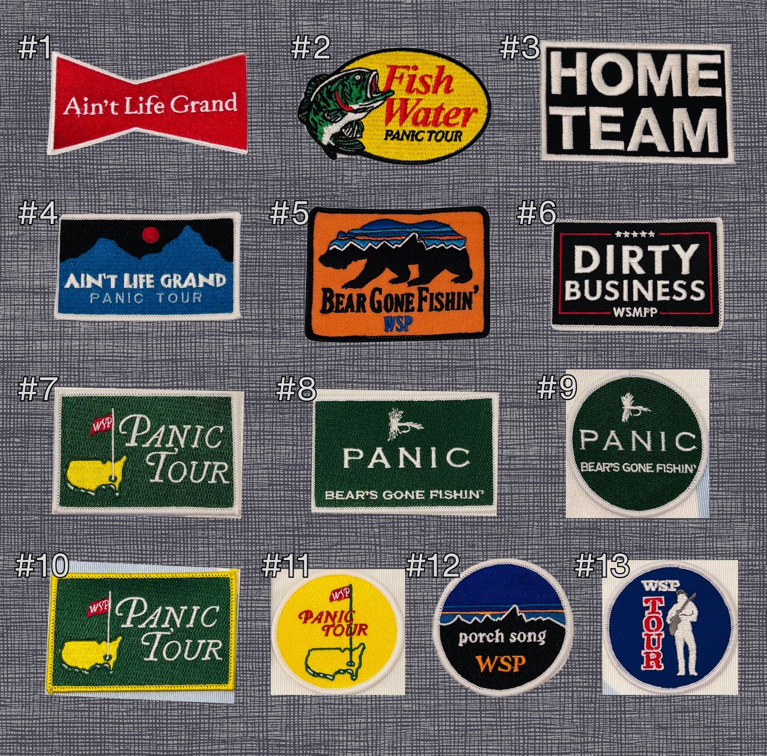 Library Street Custom Patch
