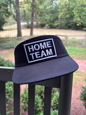 Black Home Team Visor
