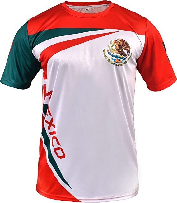 Mexico red and green Shirt available with customization