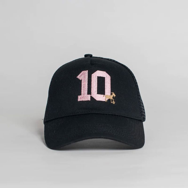 G.O.A.T Trucker Messi Black