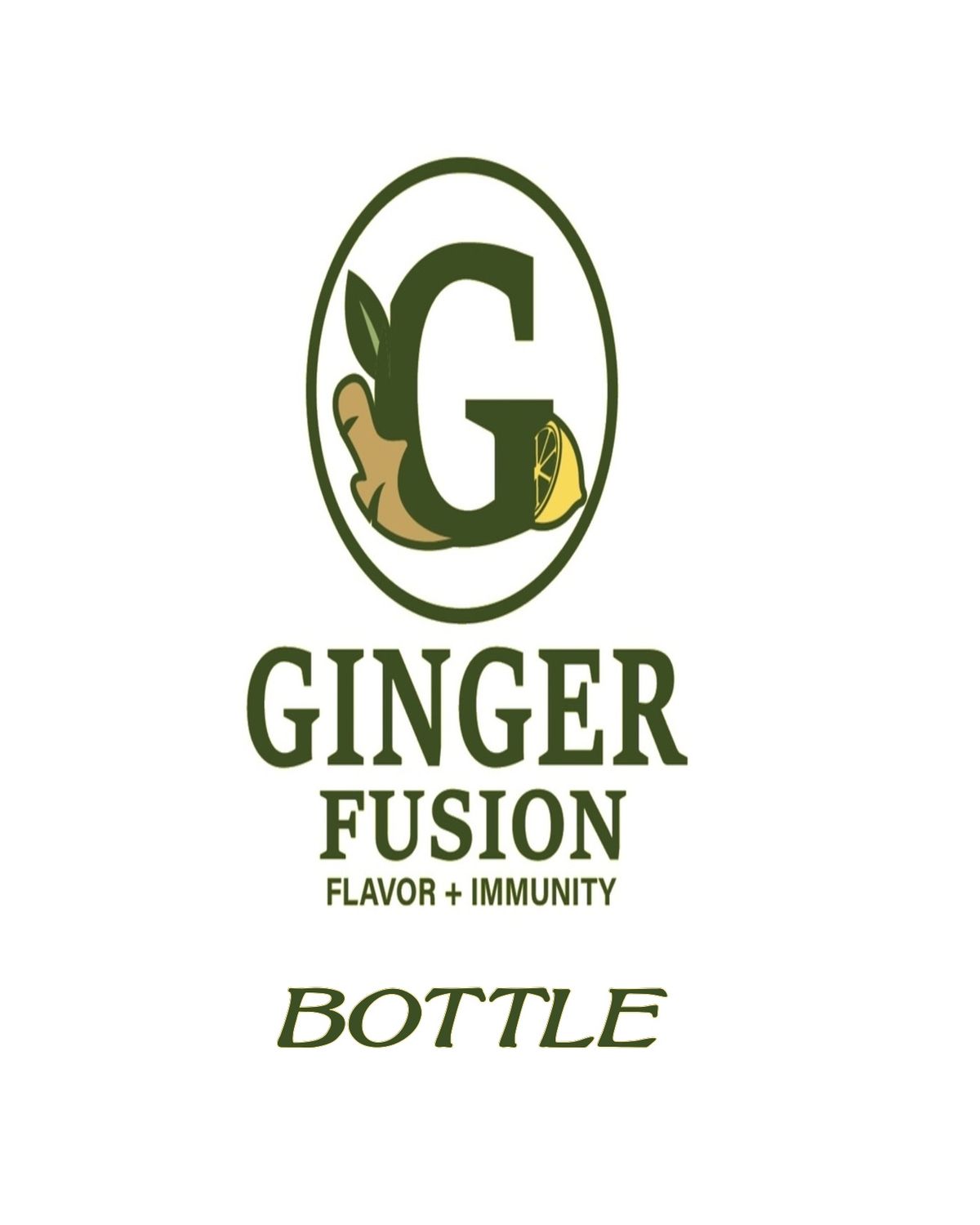 Ginger Fusion Lemonade Bottle
