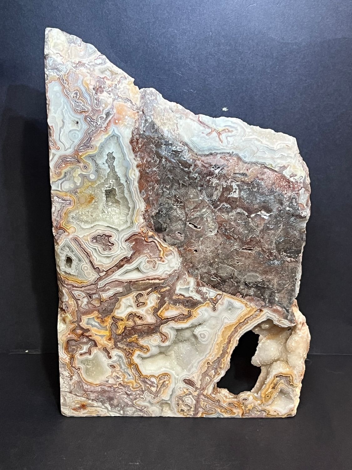Crazy Lace Agate Slab
