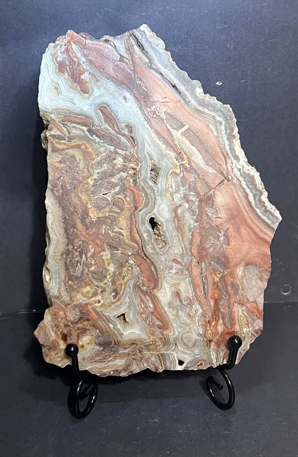 Crazy  Lace Agate slab