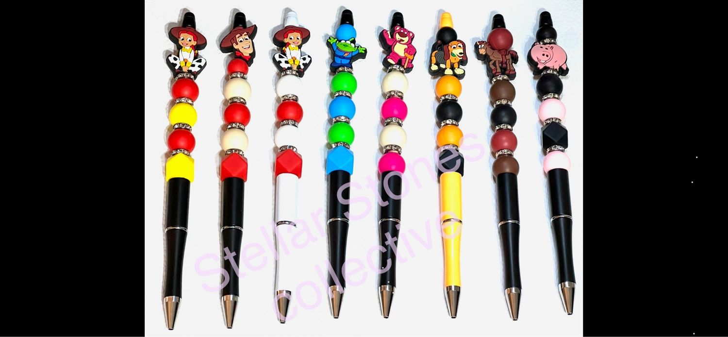 Toy Story beaded pens 