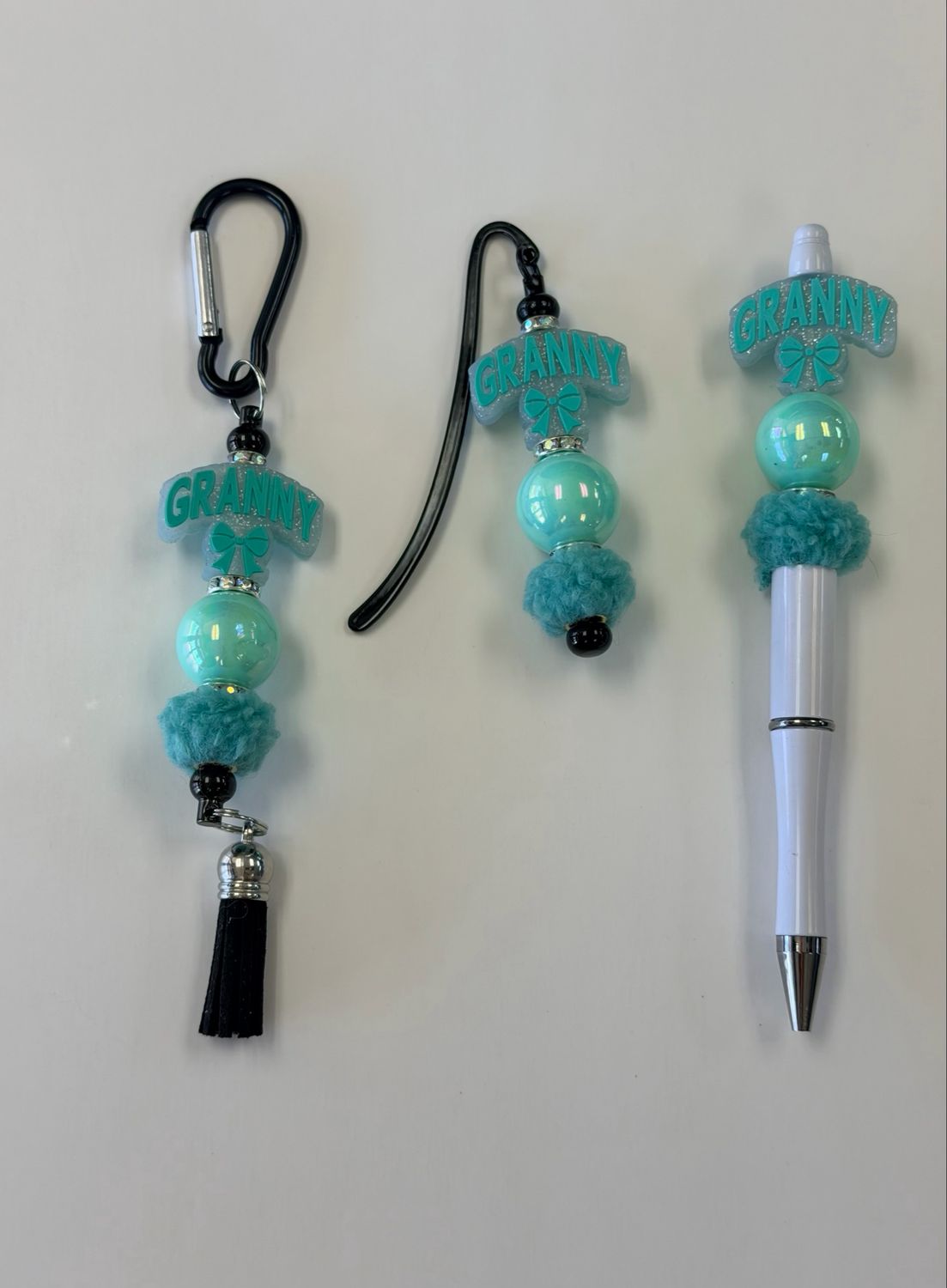 Custom Grandma Beaded Pen – Granny, Nana, Mimi, Meemaw Gift 