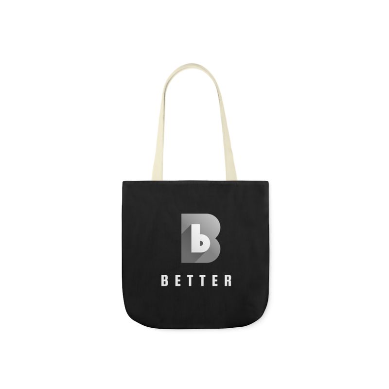 Bb BETTER-Canvas Tote Bag, 5-Color Straps