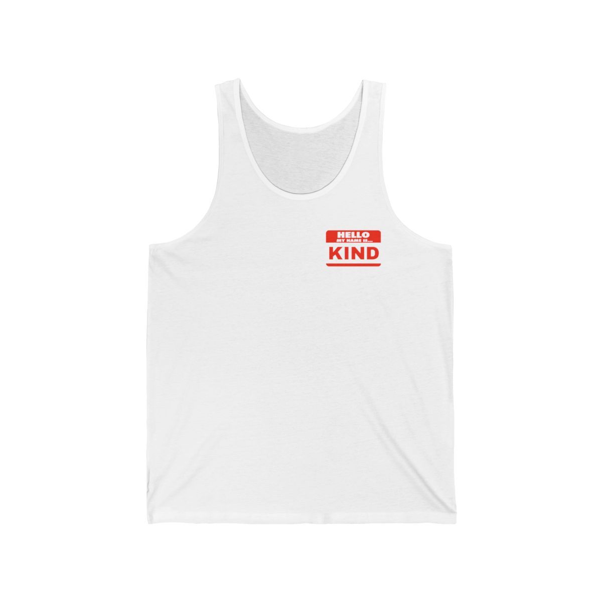HELLO KIND-Jersey Tank