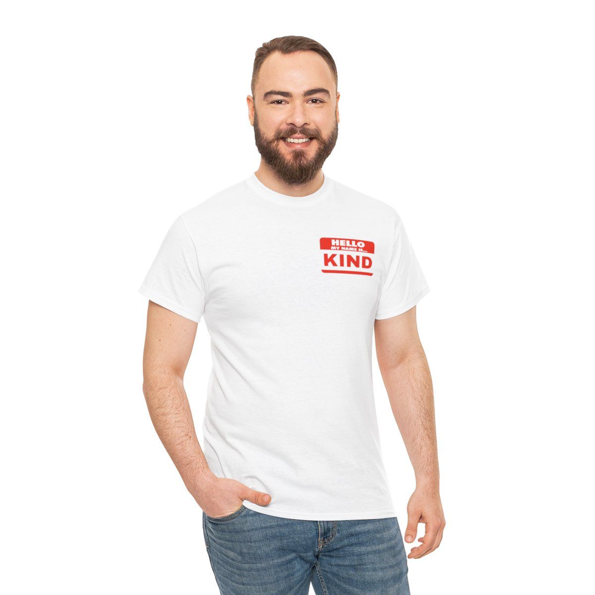 HELLO KIND-Cotton Tee