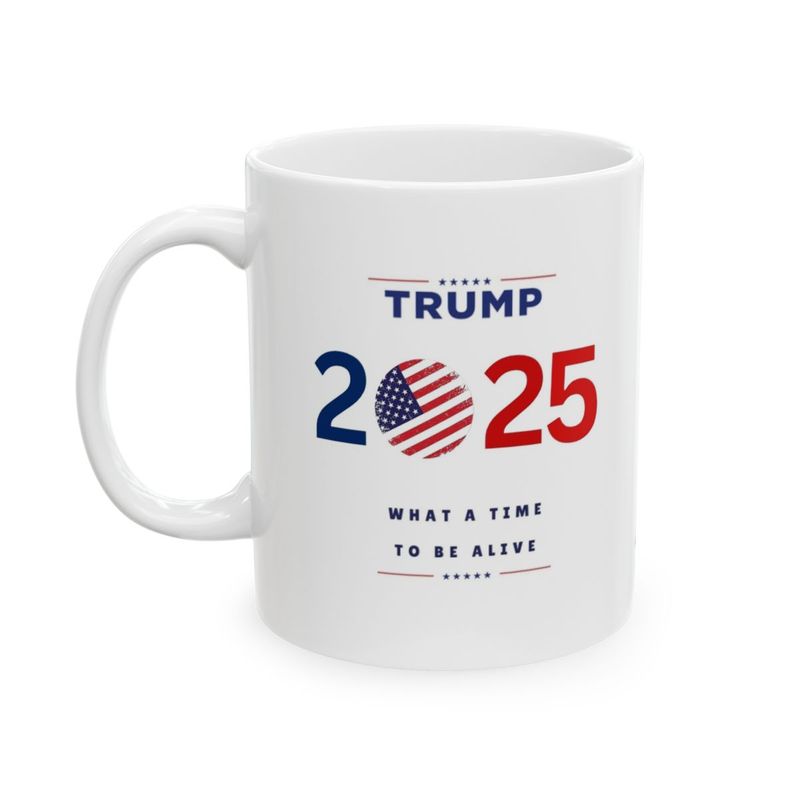 TRUMP 2025-Ceramic Mug, (11oz, 15oz)