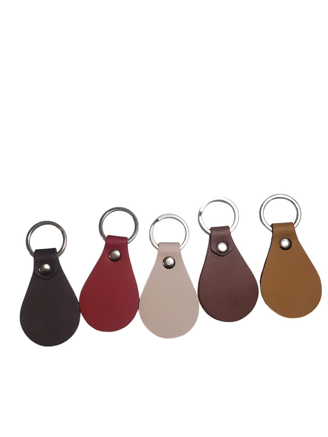 Custom Engraved Leather Keychains