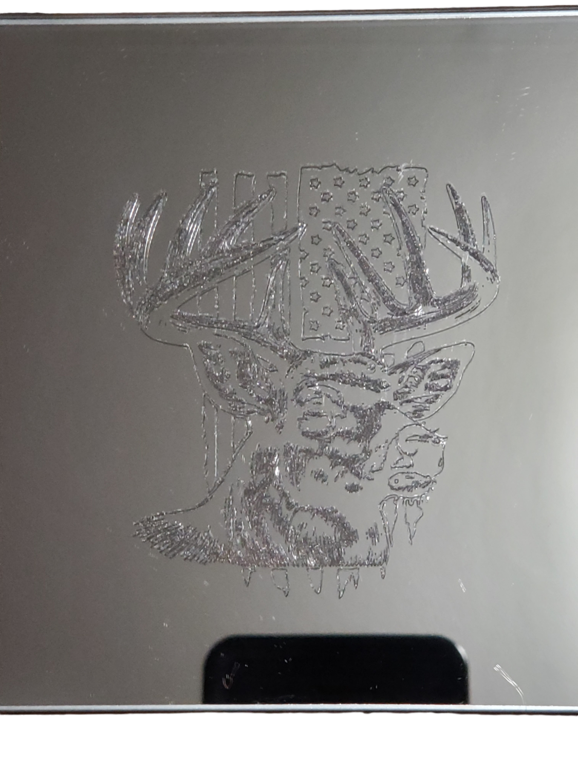 Deer Decorative Glass Candle Holder for Home Centerpiece